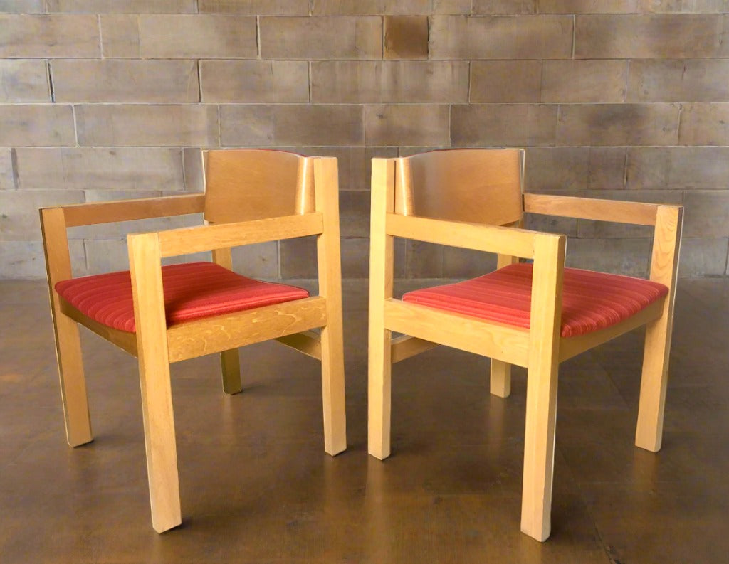 Harvey Probber Arm Chairs | Pair