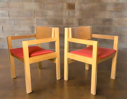 Harvey Probber Arm Chairs | Pair