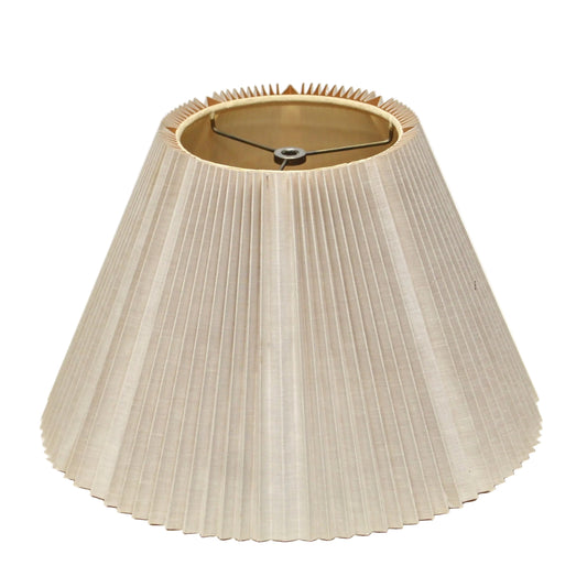 Vintage Accordion Pleated Empire Lamp Shade