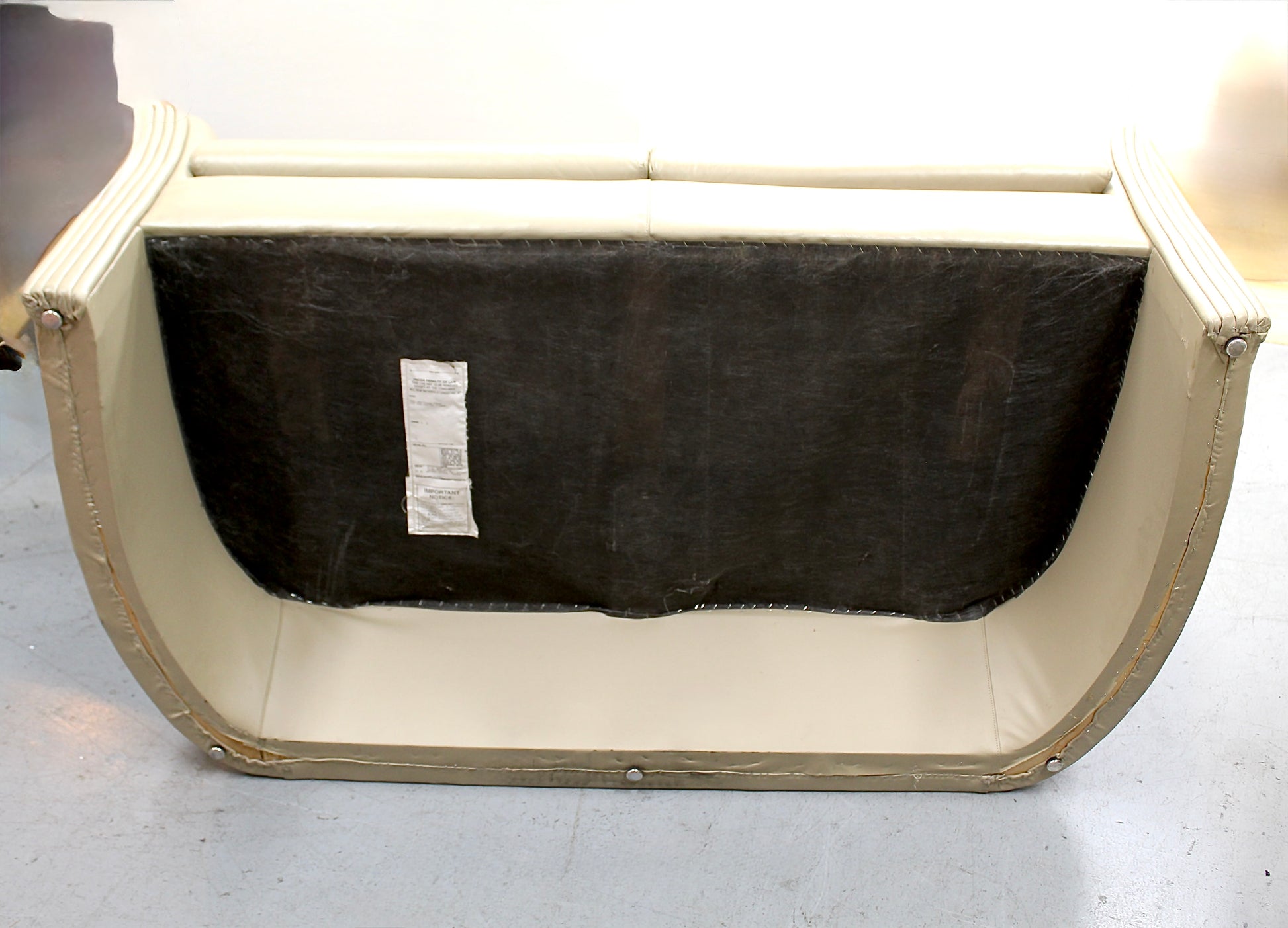 1990s Leather Loveseat | Patrician Furniture Co