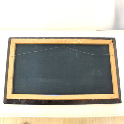 Vintage 1960s Black Vetvet Landscape