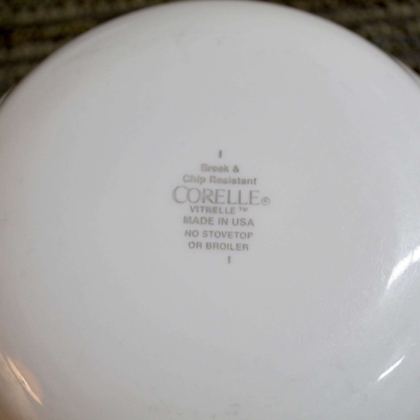 8 Piece Lot | Vintage Corelle 'Cafe Blue' Pattern Dinnerware