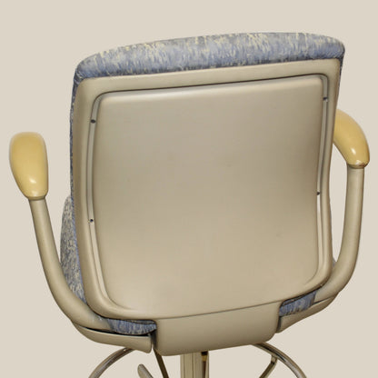 Vintage Herman Miller Equa Stool/ Vintage Drafting Stool