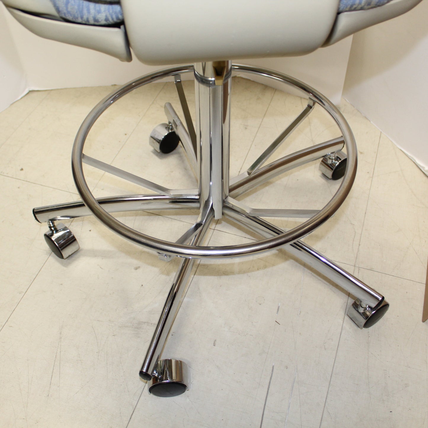 Vintage Herman Miller Equa Stool/ Vintage Drafting Stool