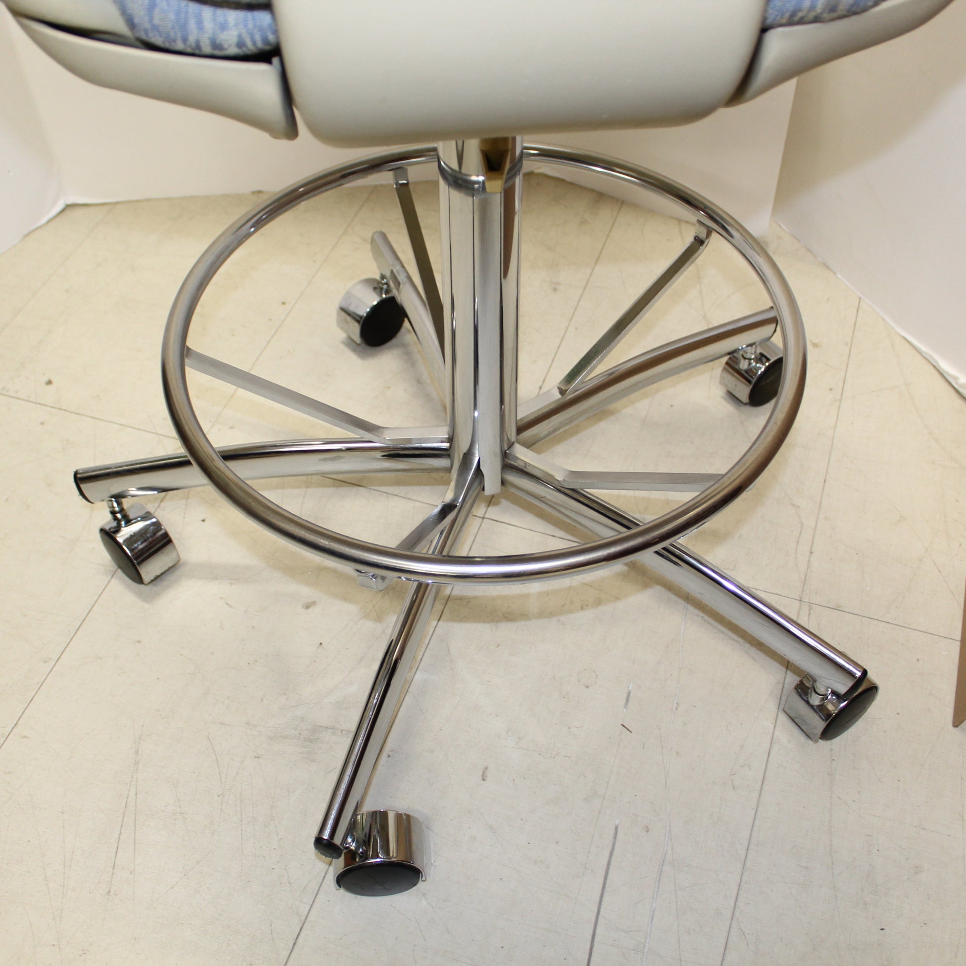 Vintage Herman Miller Equa Stool/ Vintage Drafting Stool