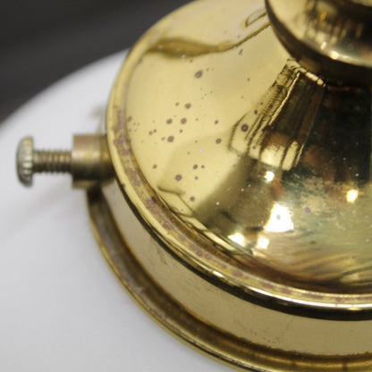 Vintage 3 Arm Brass Vanity Light