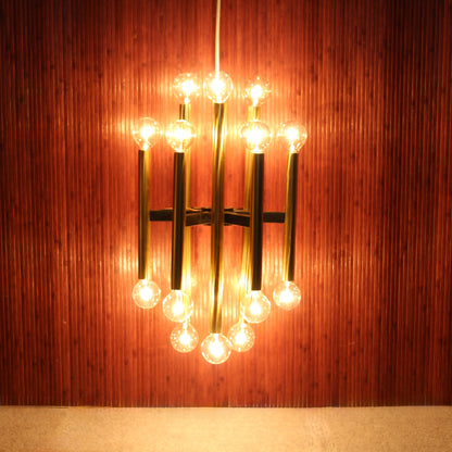 Vintage Italian 18 Light Chandelier | Gaetano Sciolari