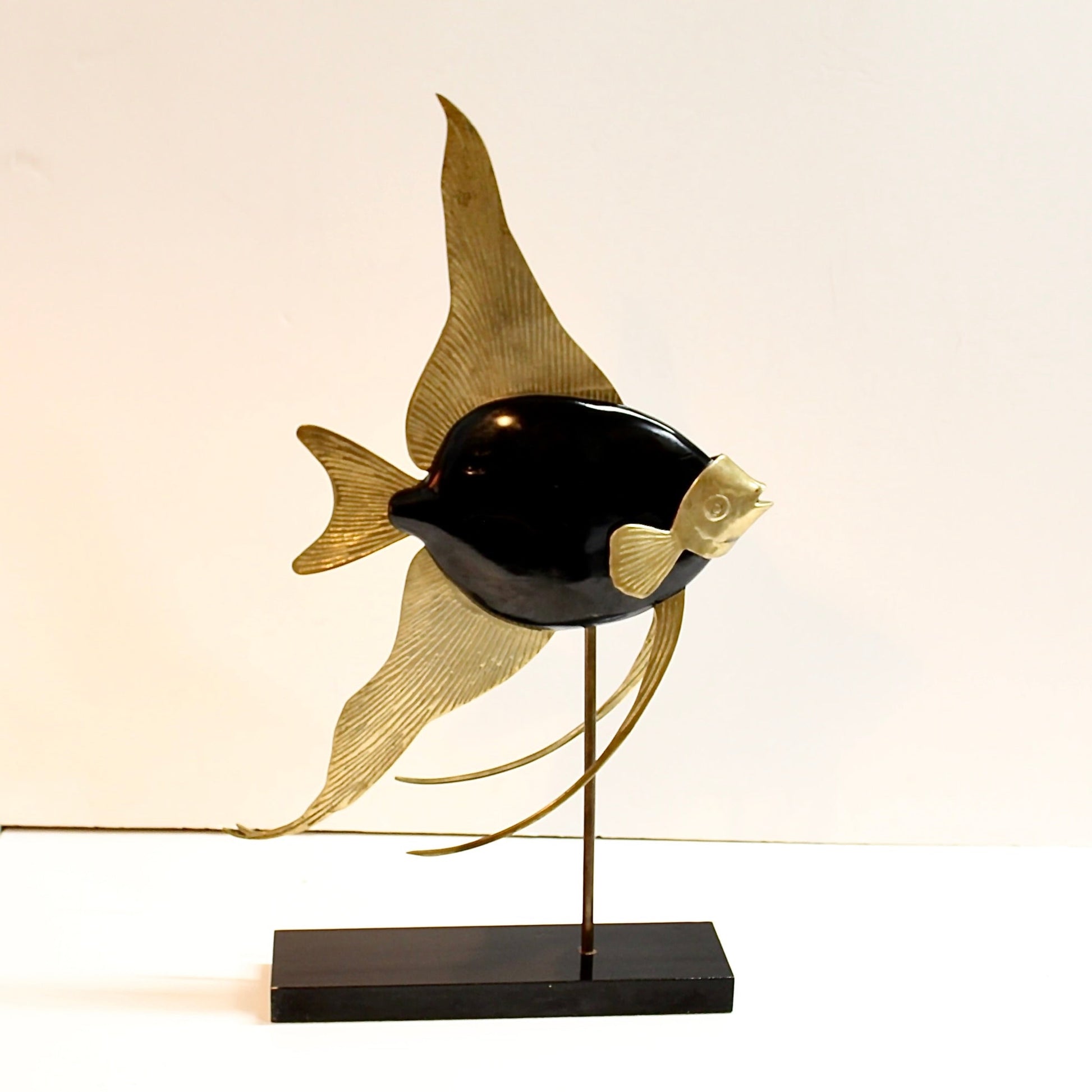  1970s Frederick Cooper Angel Fish Sculpture