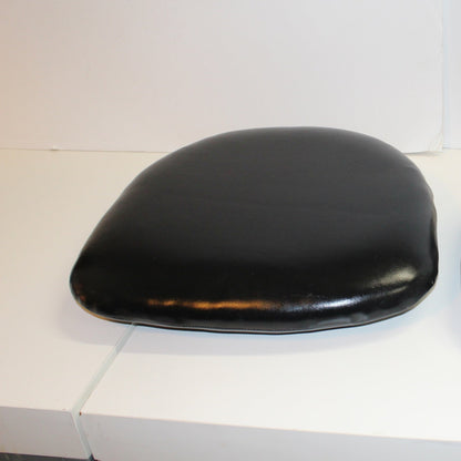 1960s Burke Captain Chair with Original Black Cushion