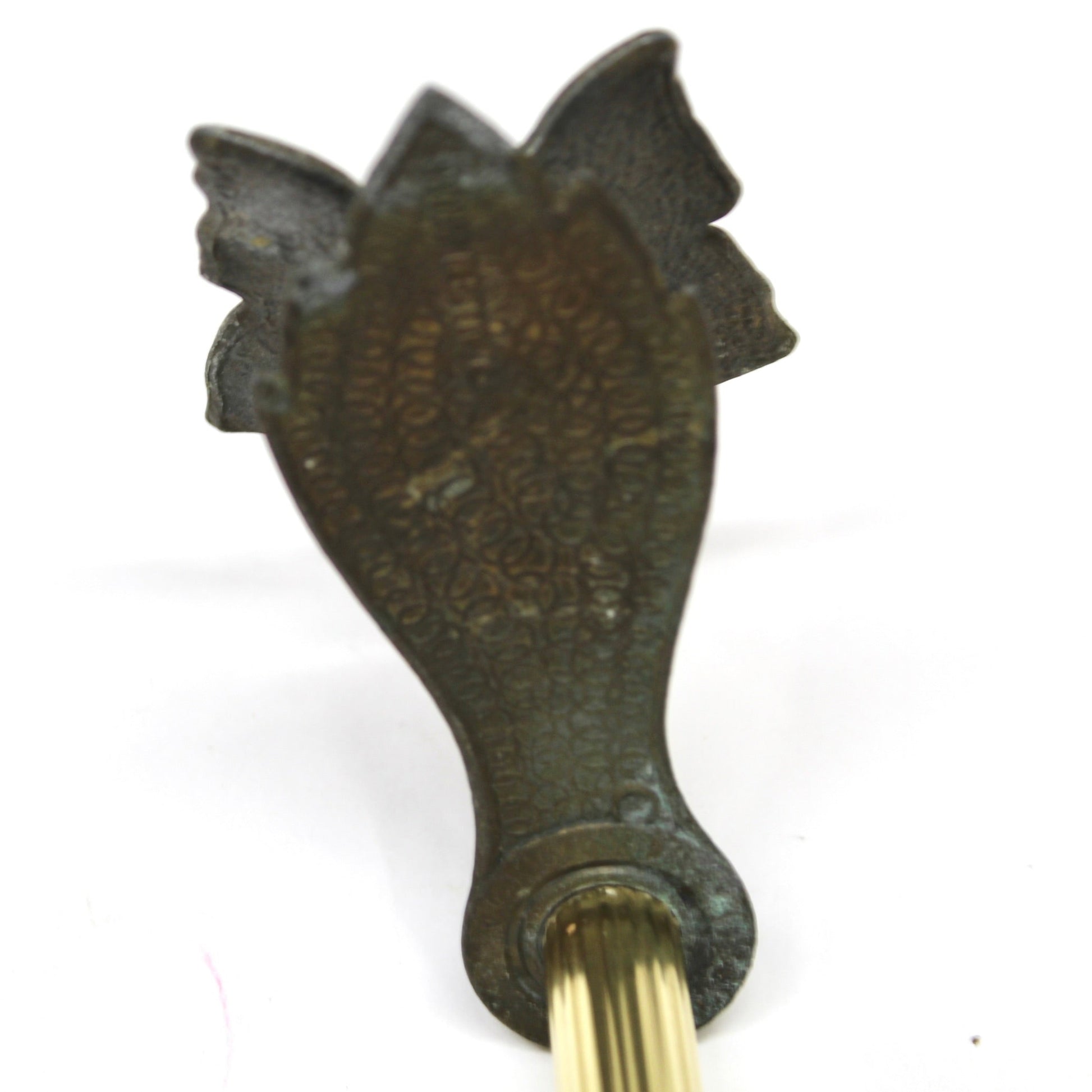 Vintage Allied Brass 3 Tier Butterfly Note Holder
