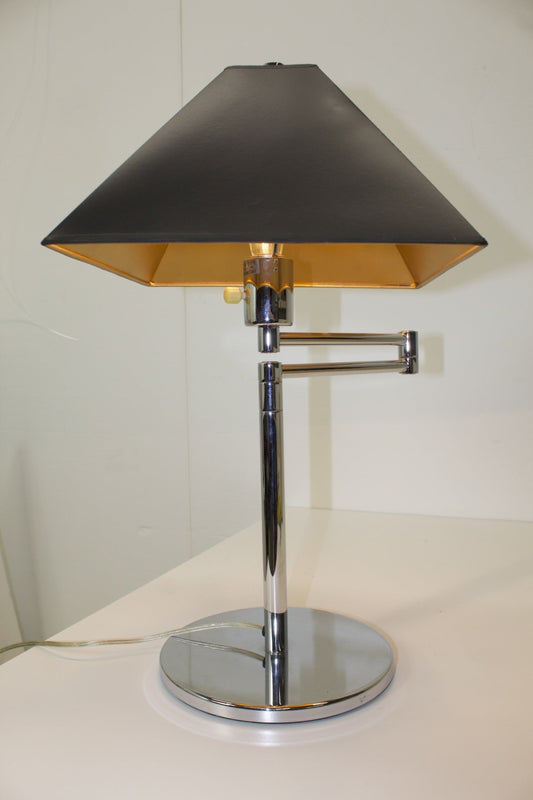 Stainless Steel Swing Arm Desk Lamp | Hansen Lamps