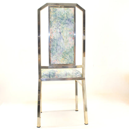 Pair of Vintage JC Mahey Chrome Chairs