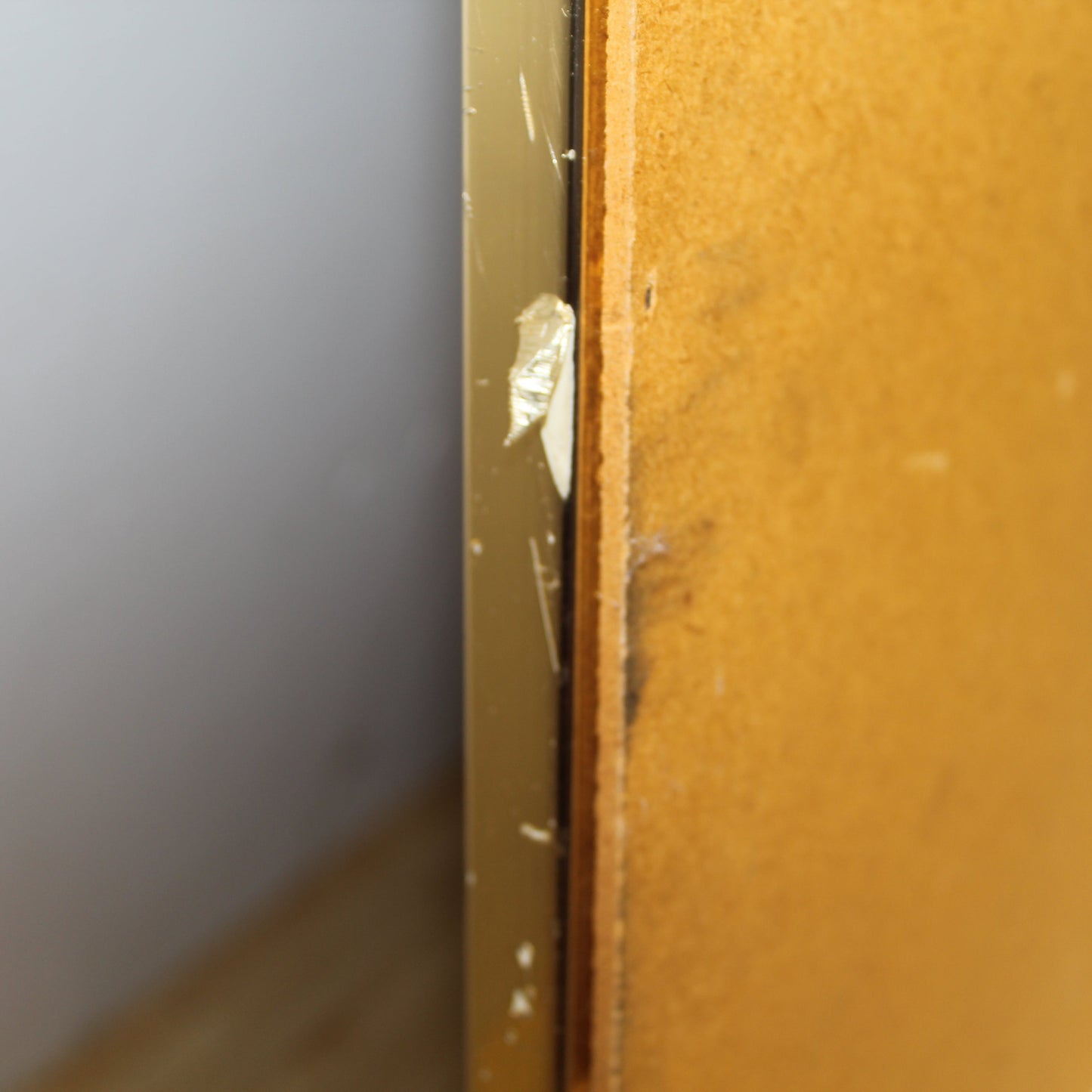 Vintage 3D Holographic Prism Cityscape Mirror