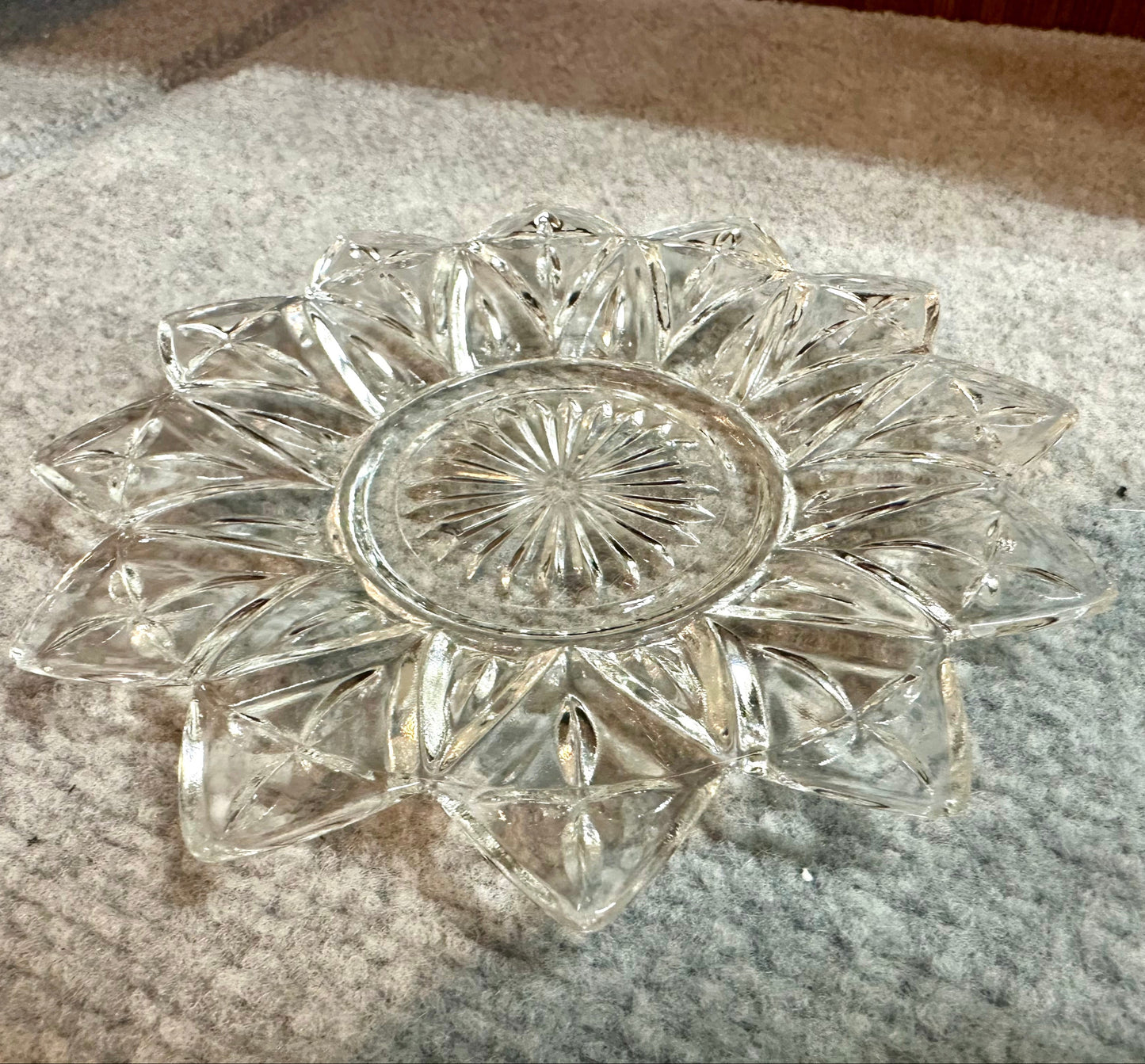 Clear Glass Dessert Dish