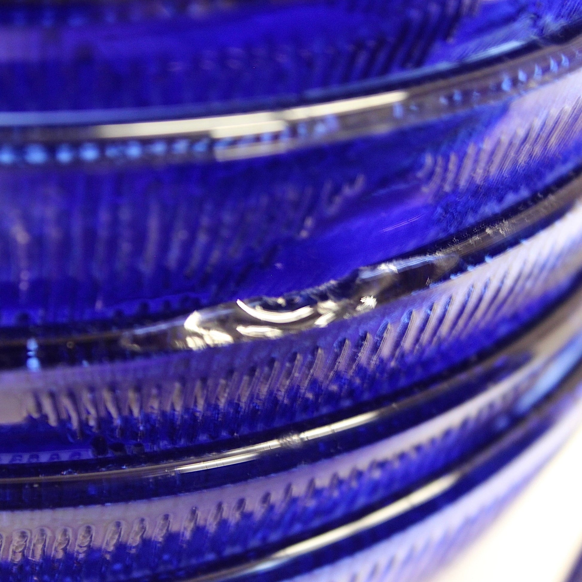 Cobalt Blue Dinner Plates, Bowls and Salad Plates | 7 Complete Settings Forte Crisa