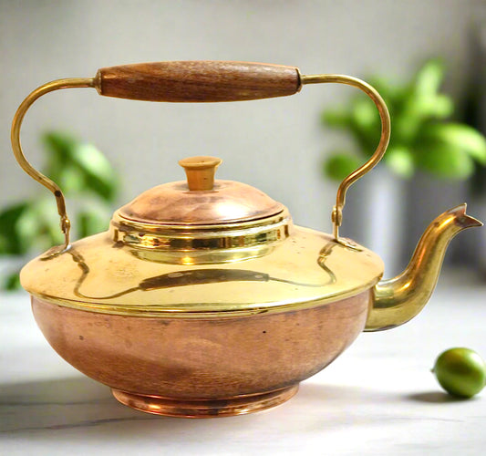 Copper & Brass Tea Pot | Holland