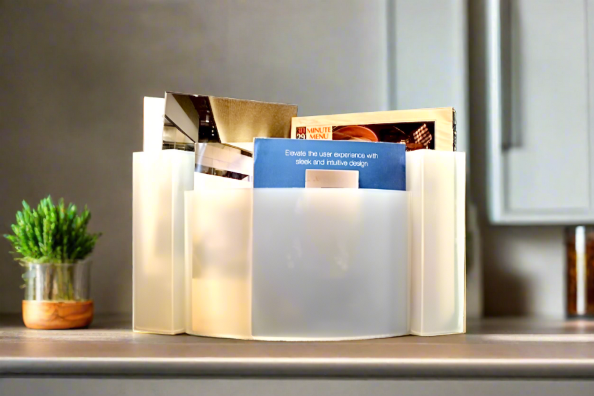 Table Top Magazine Holder