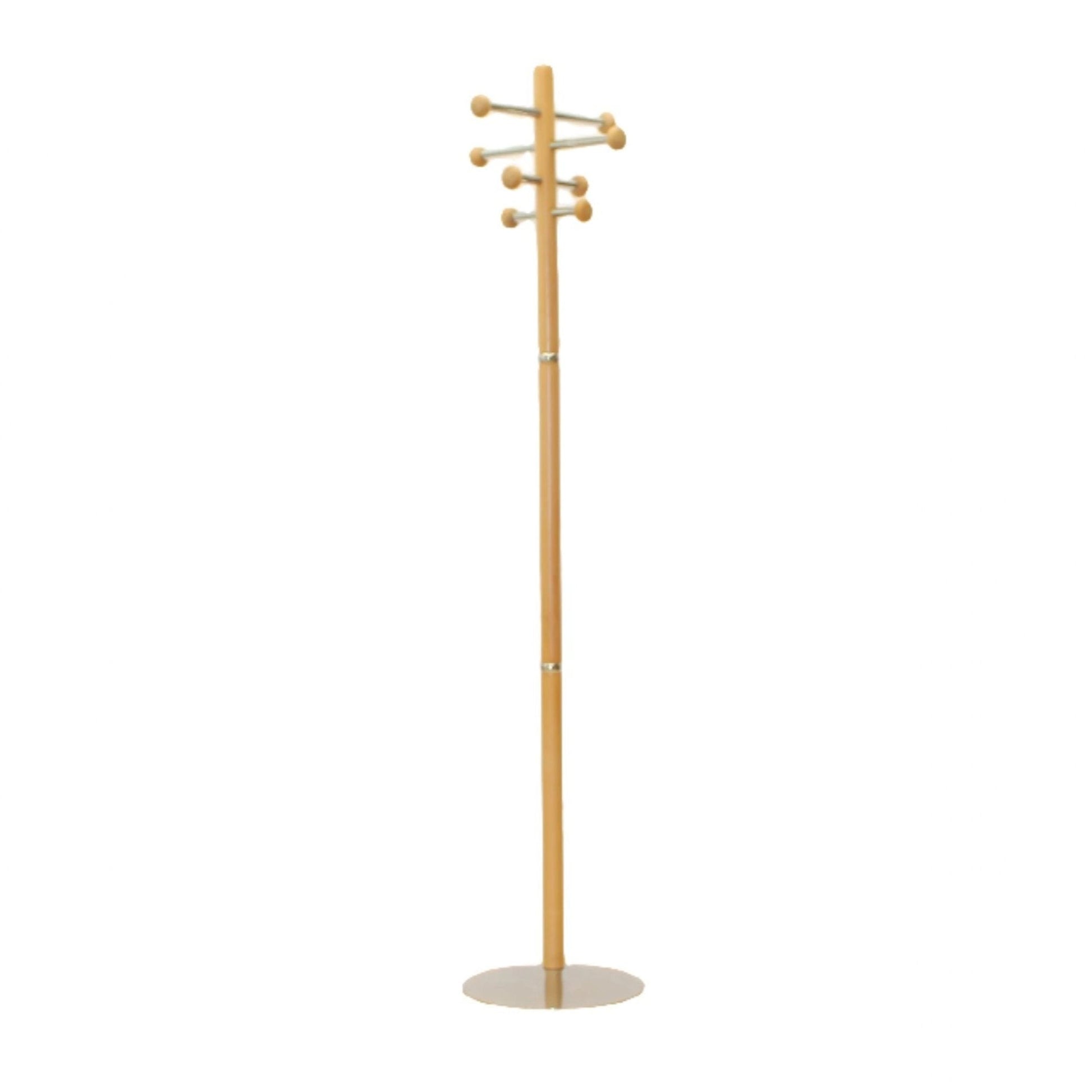European White Beech Wood Coat Rack