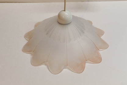 Frosted Glass Flower Shaped Pendant Light