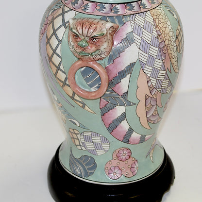 Vintage Fu Dog Shishi Hayward House Table Lamp