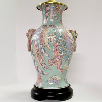 Vintage Fu Dog Shishi Hayward House Table Lamp