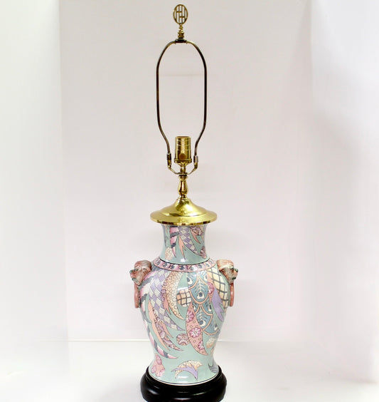 Vintage Fu Dog Shishi Hayward House Table Lamp