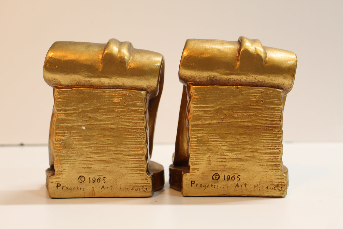 Gold Gilt Music Bookend