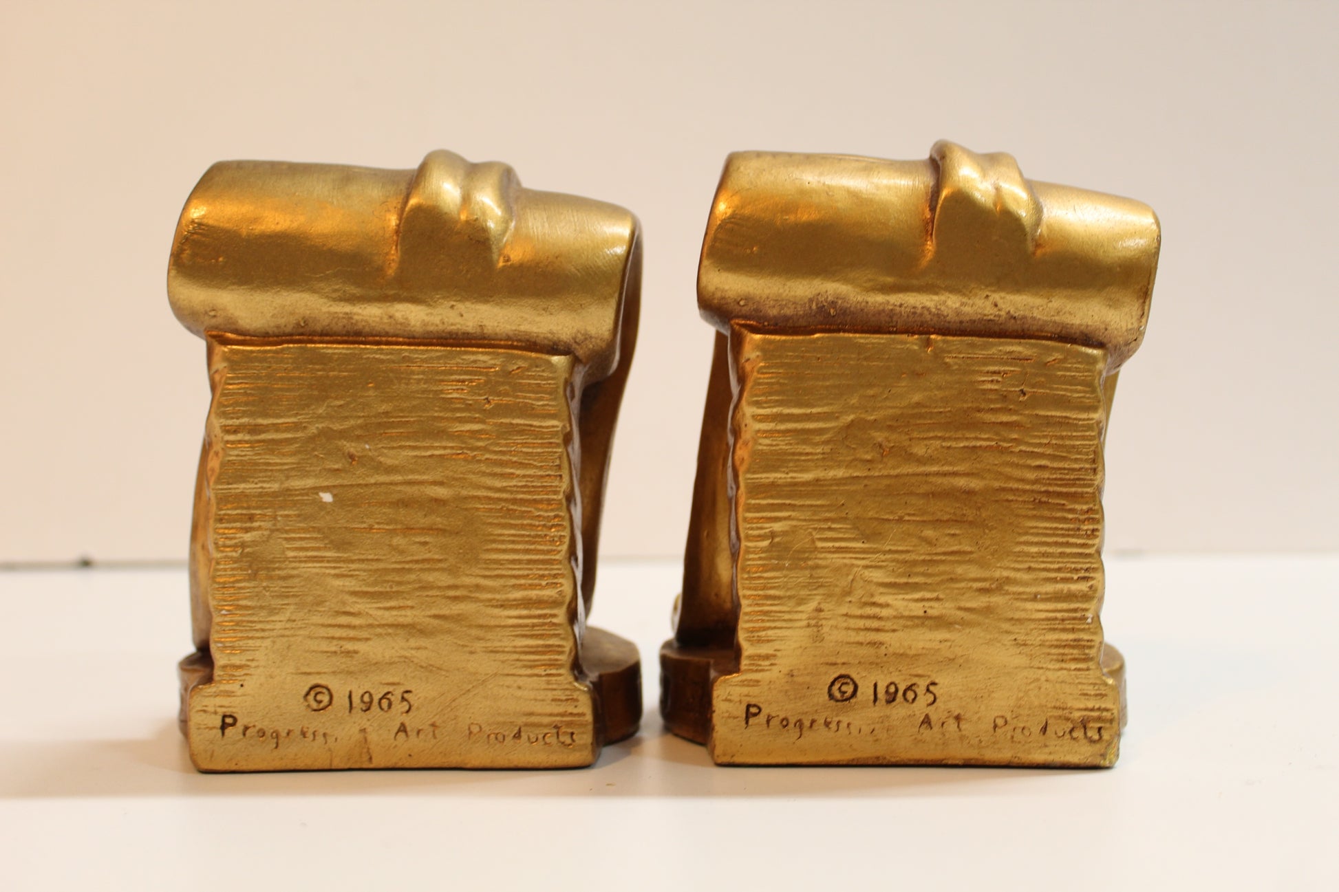 Gold Gilt Music Bookend