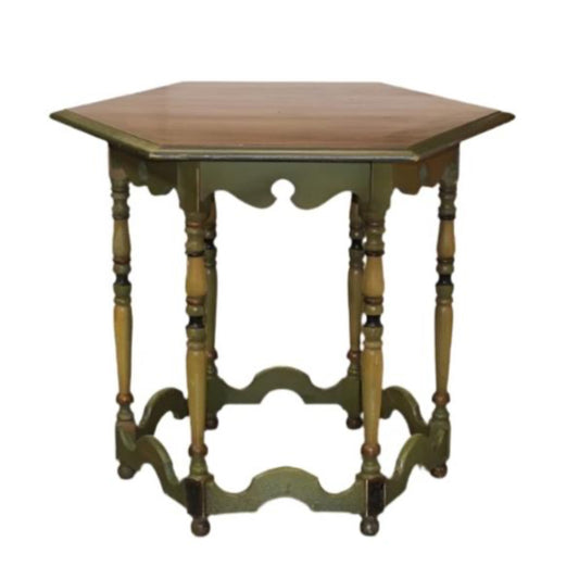 Vintage Country Painted Center Table | St. Johns Tables