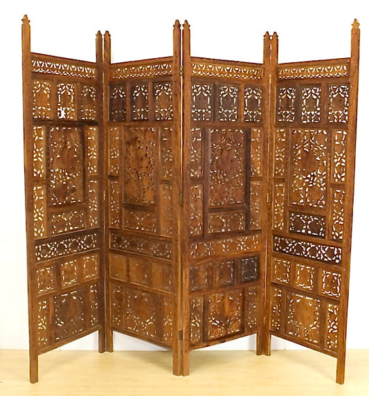 Handcrafted Wood Room Divider/ Privacy Screen