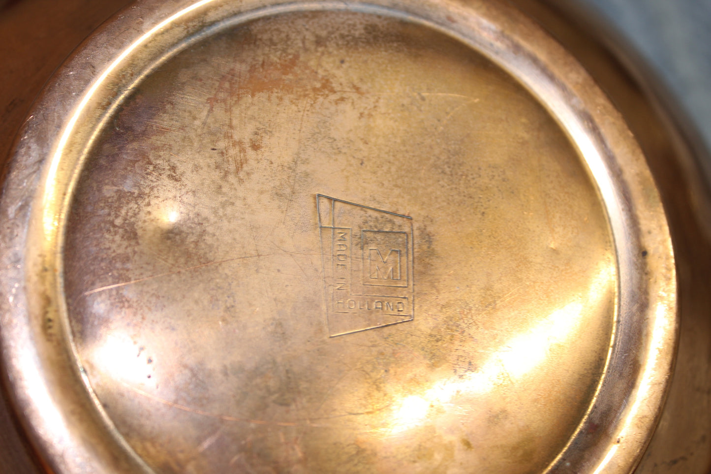 Mid-Centruy Modern Copper & Brass Tea Pot | Holland