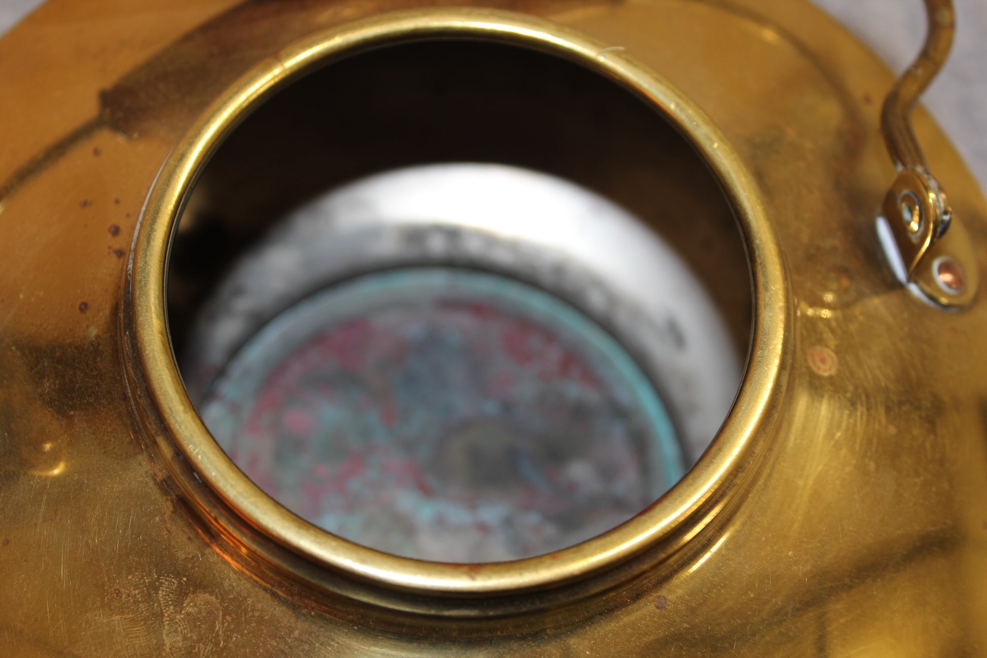 Copper & Brass Tea Pot made in Holland