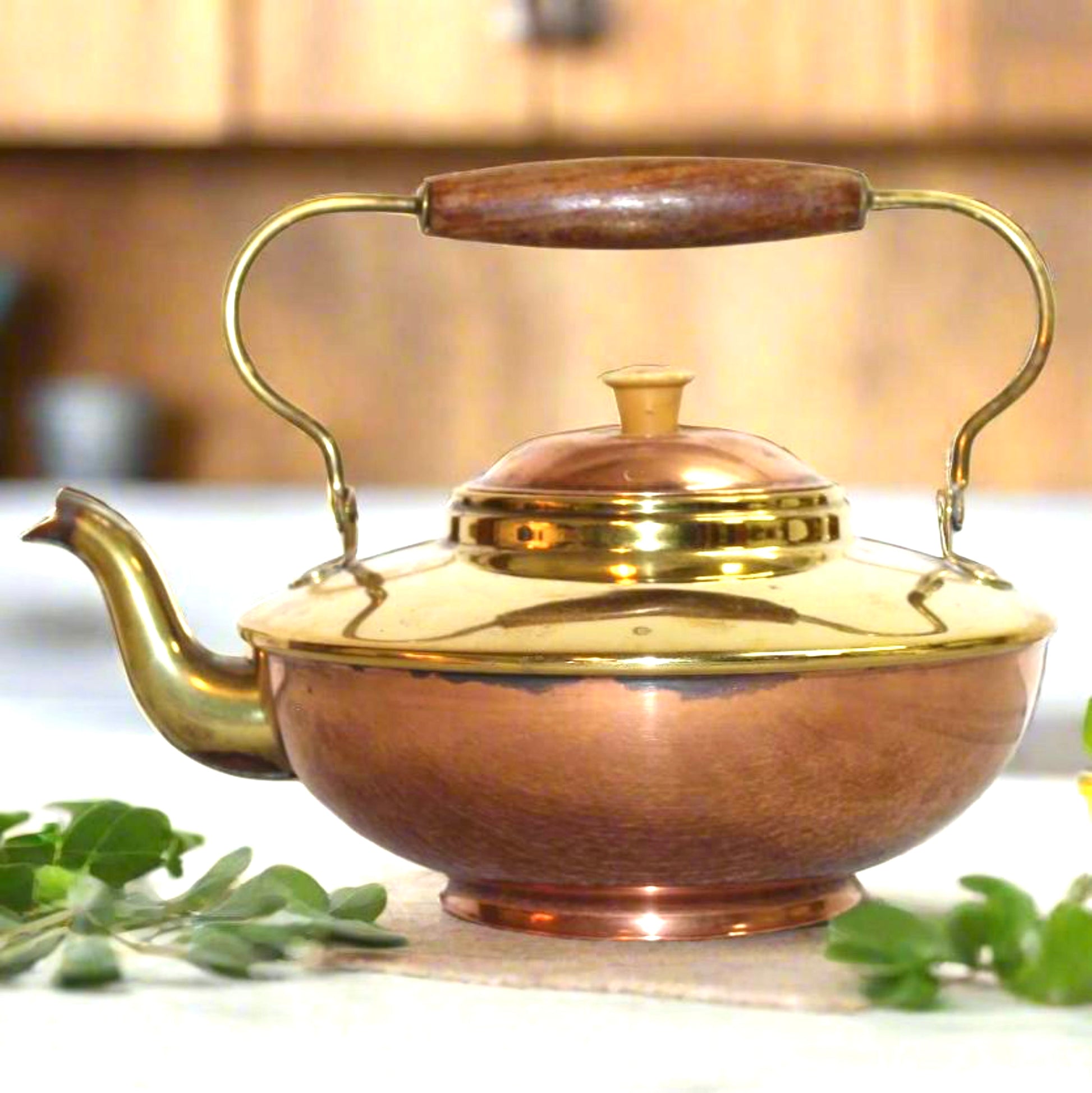 Copper & Brass Tea Pot | Holland
