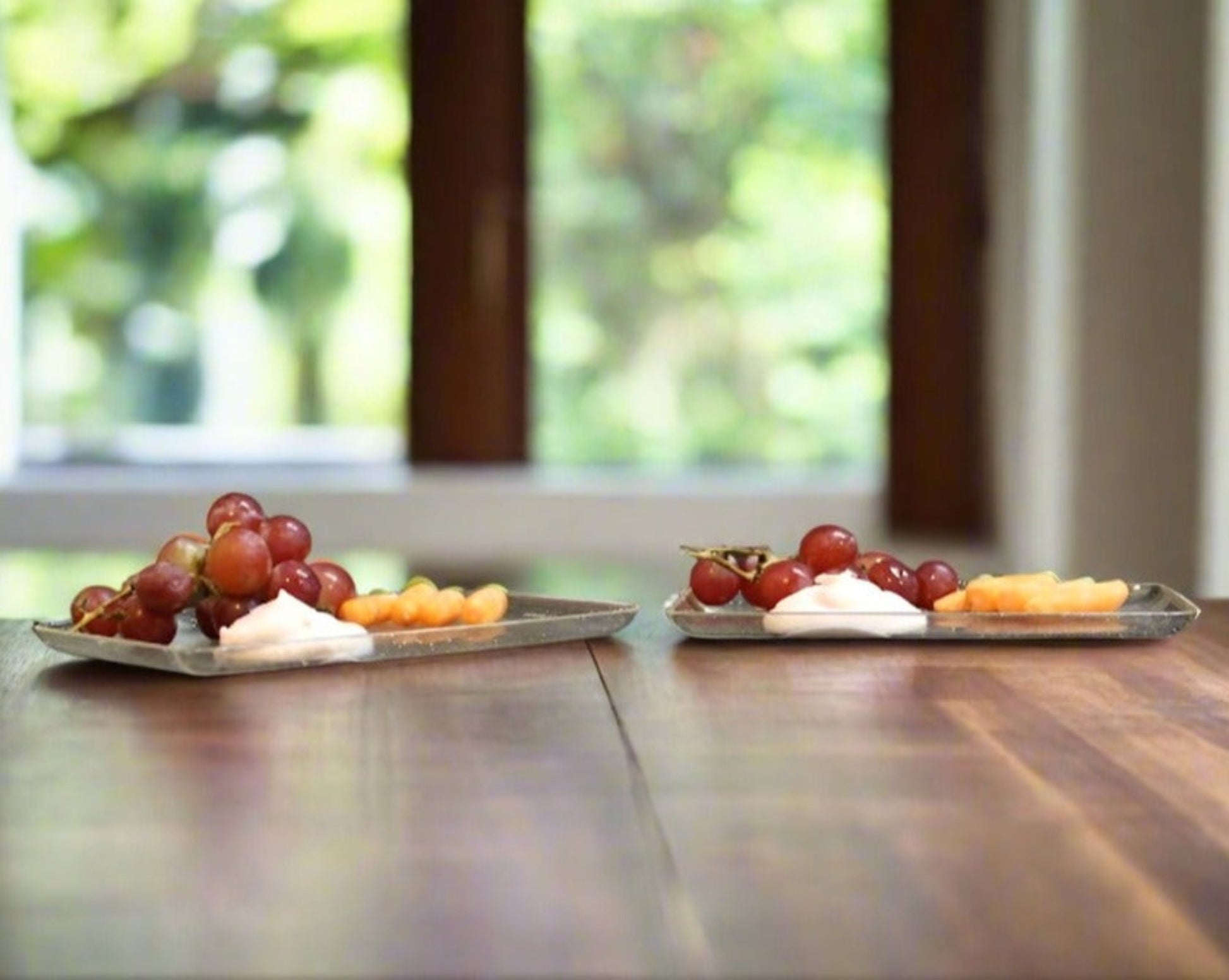 Lucite Hostess Trays