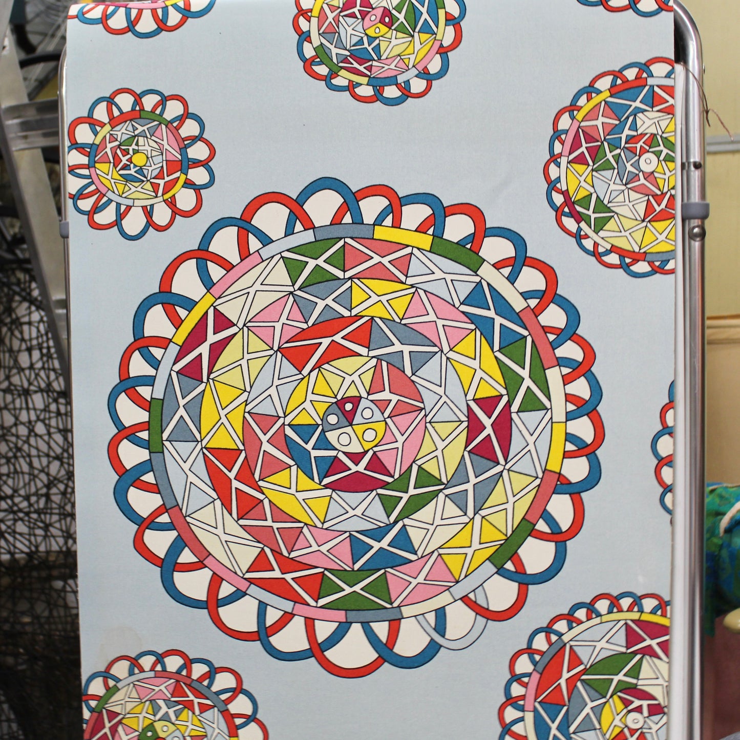 Vintage Roller Window Shade by Cilla Ramnek