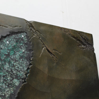Large Glass Leaves Wall Art