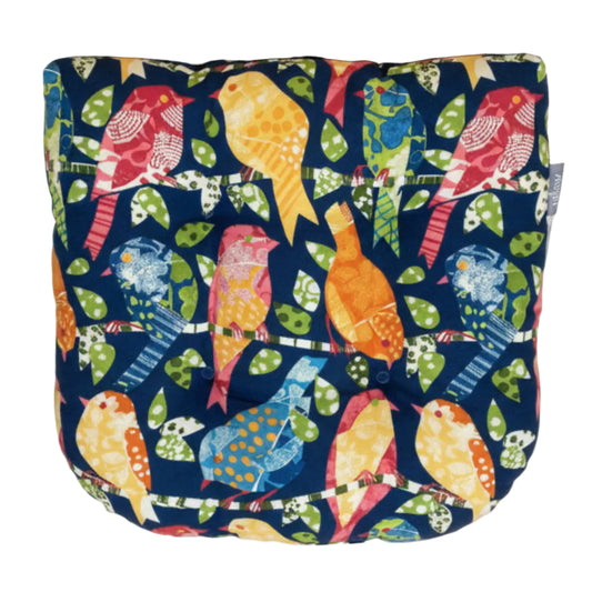 Multicolored Bird Seat Cushions | PillowPerfect® Set of 6