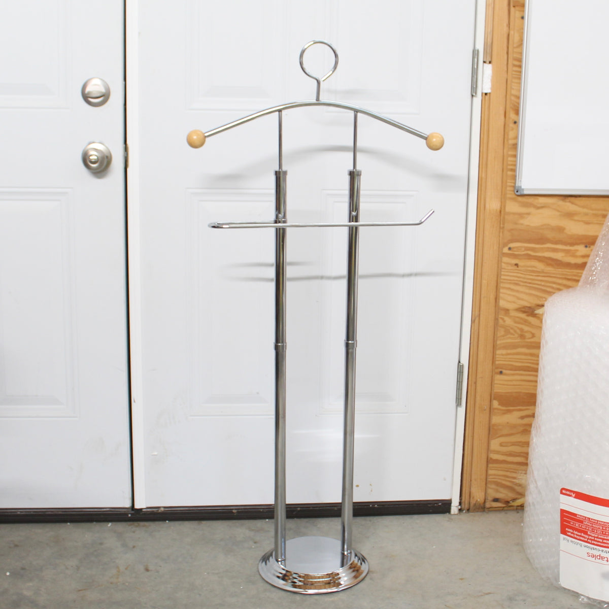 Chrome Mid Century Modern Valet Stand