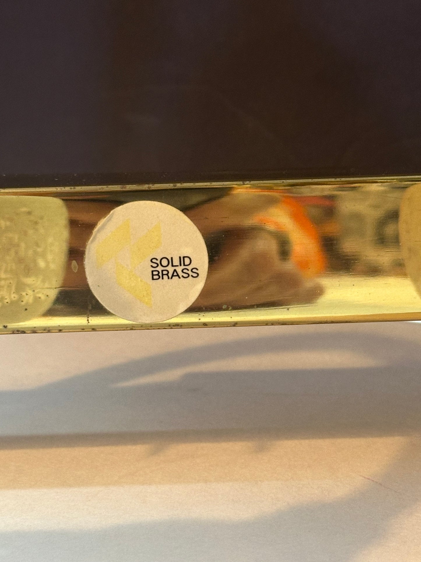 Vintage 3 Light Brass Leaf Vanity Light