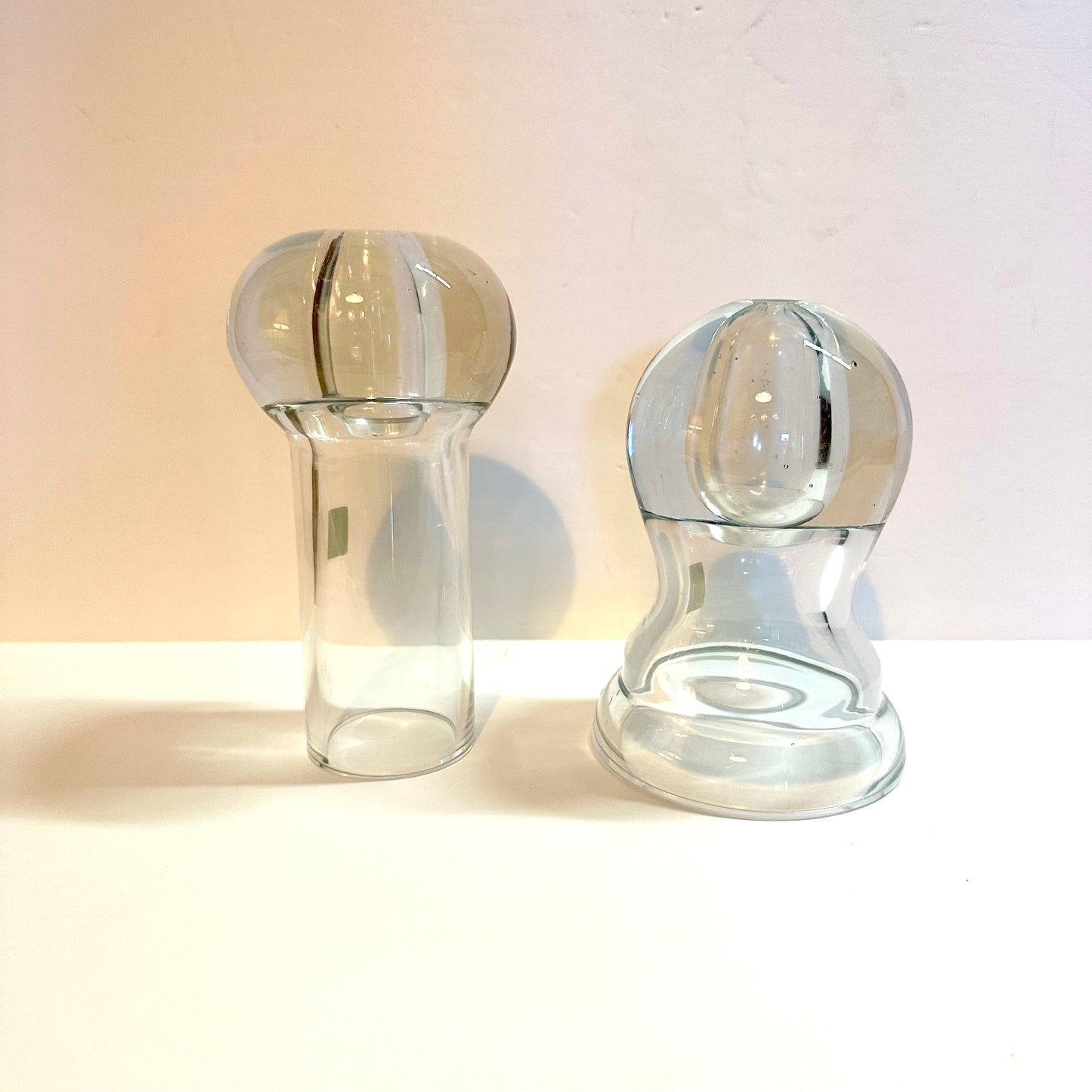 Vintage Glass Oil Candles | La Vida | Pair