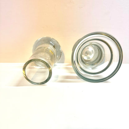 Vintage Glass Oil Candles | La Vida | Pair