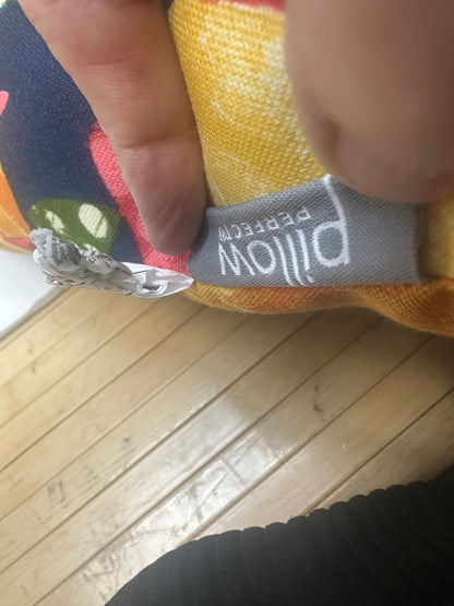 Pair (2) Button Tufted Seat Cushions by Pillow Perfect