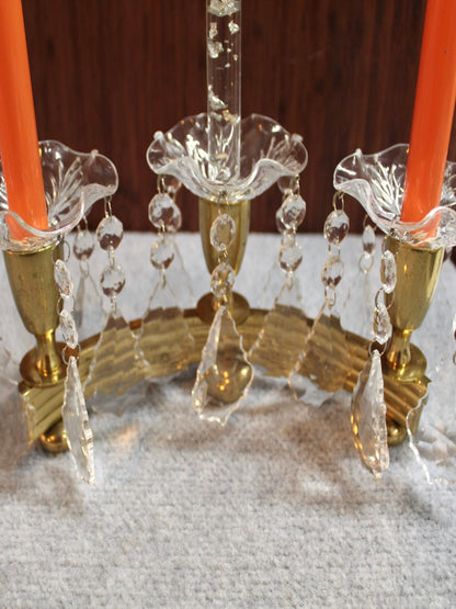 Clear Acrylic Teadrop Prism Bobeches | 3 Pc.