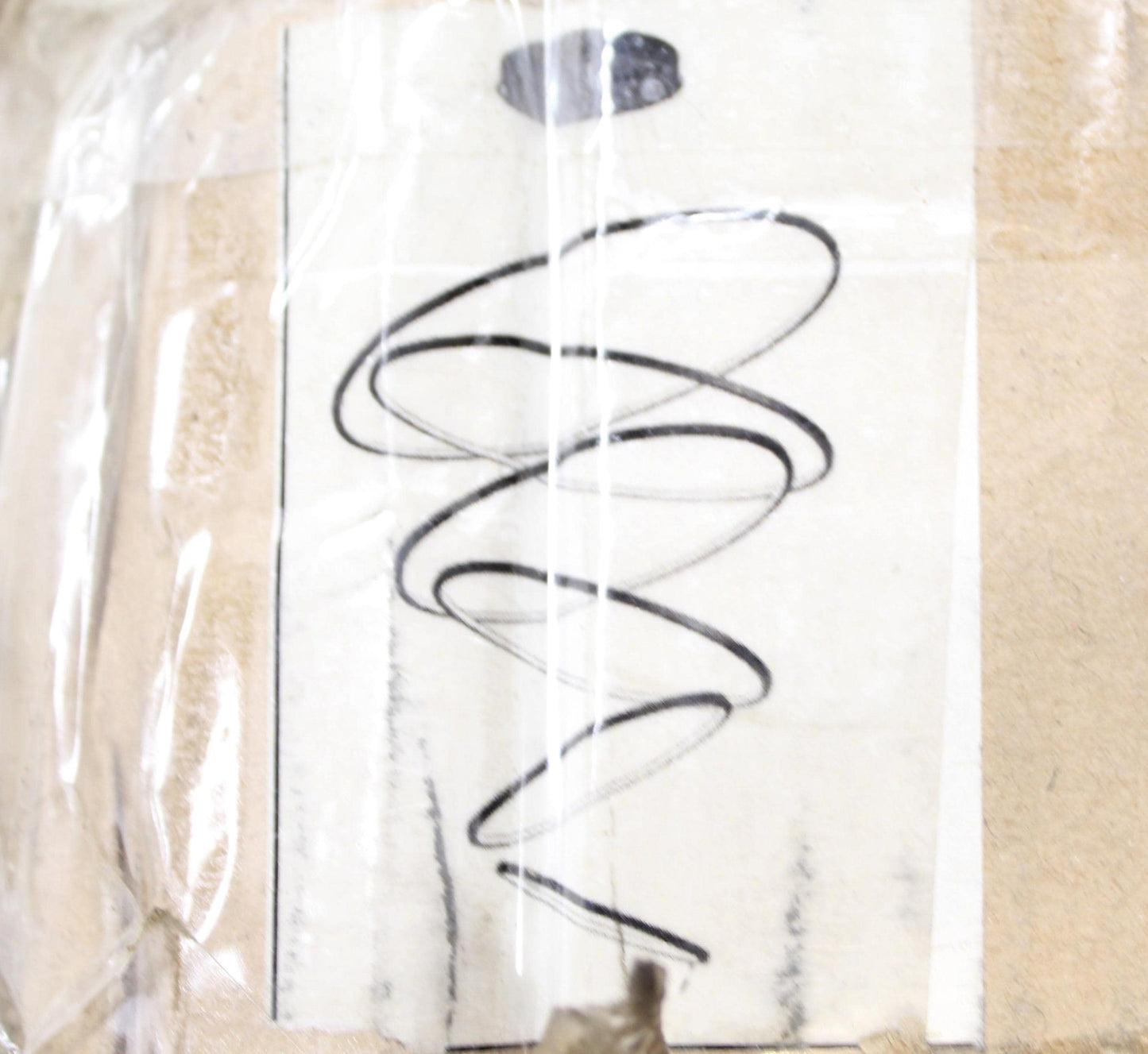 Modern 6-Ring Chandelier