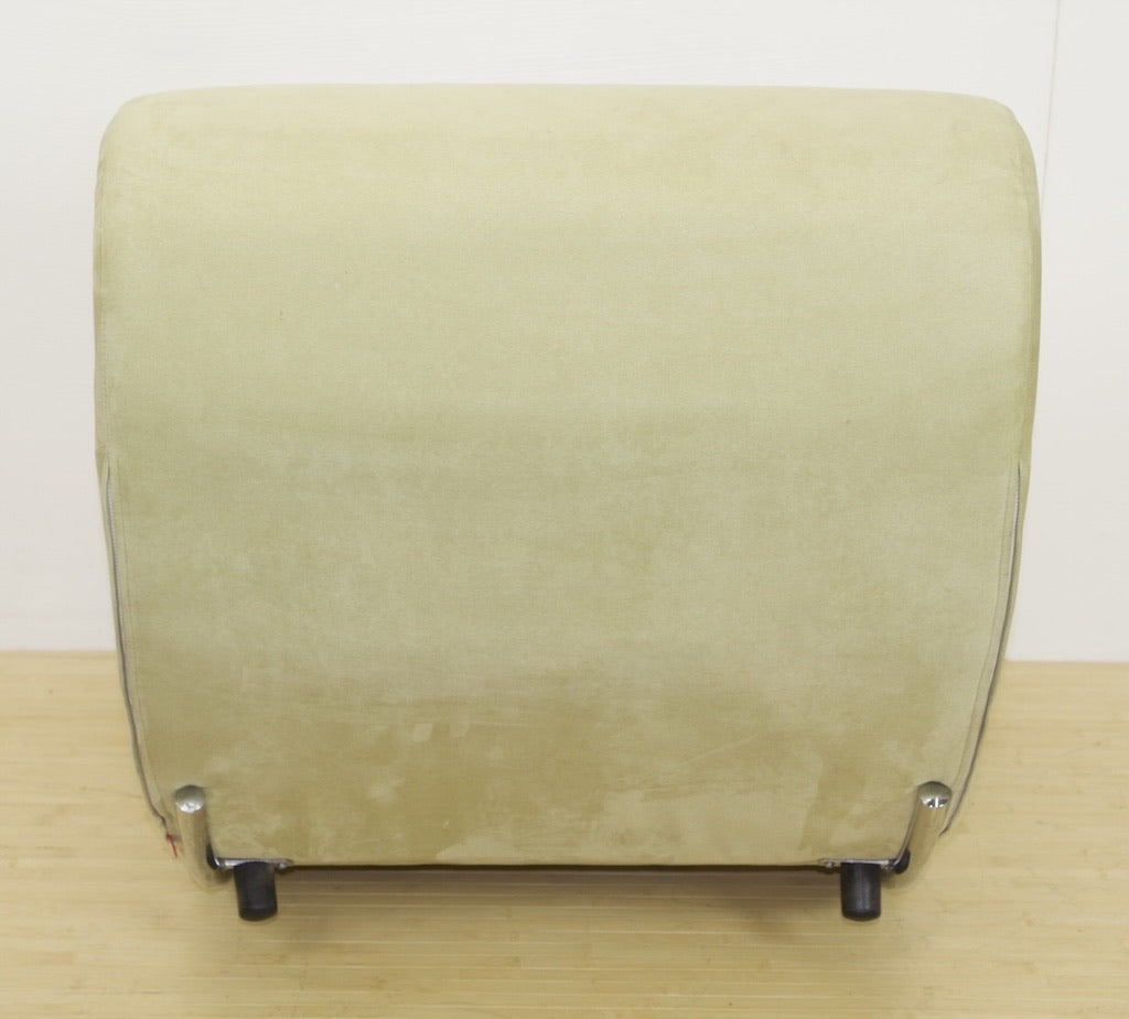 EQ3 James Rocking Chair, pistachio color fabric