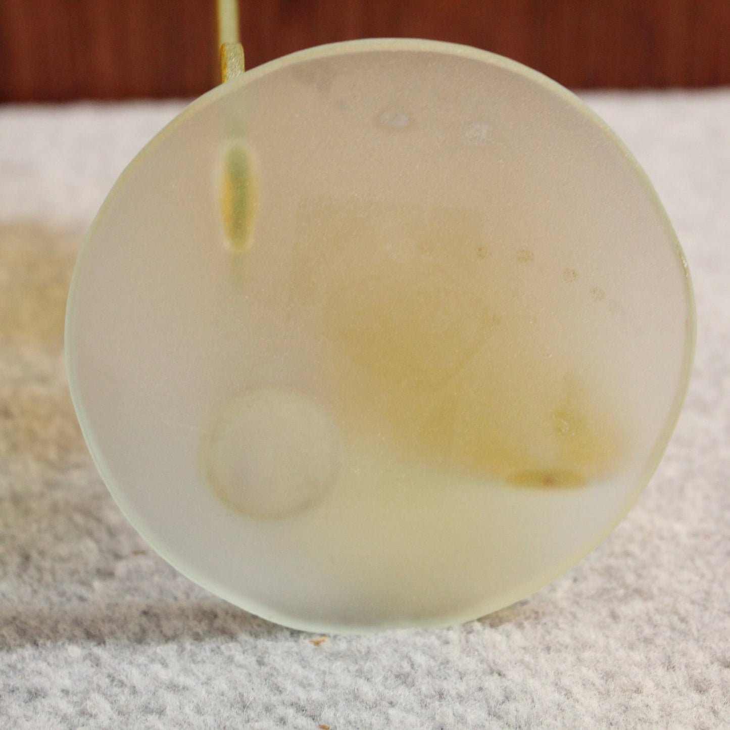 Vintage Glass Butterfly Bud Vase