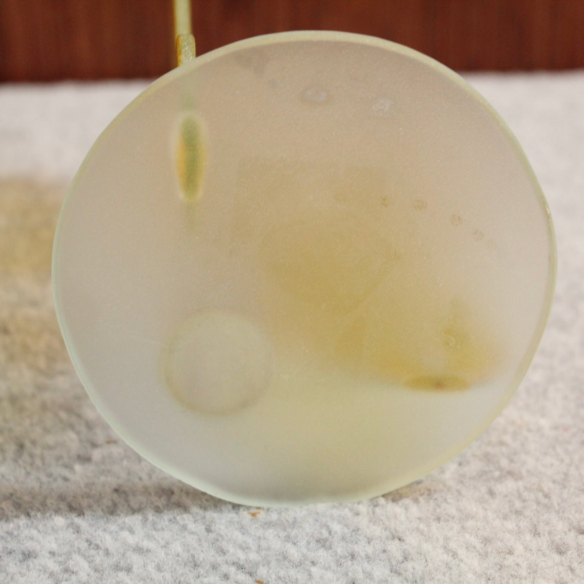 Vintage Glass Butterfly Bud Vase