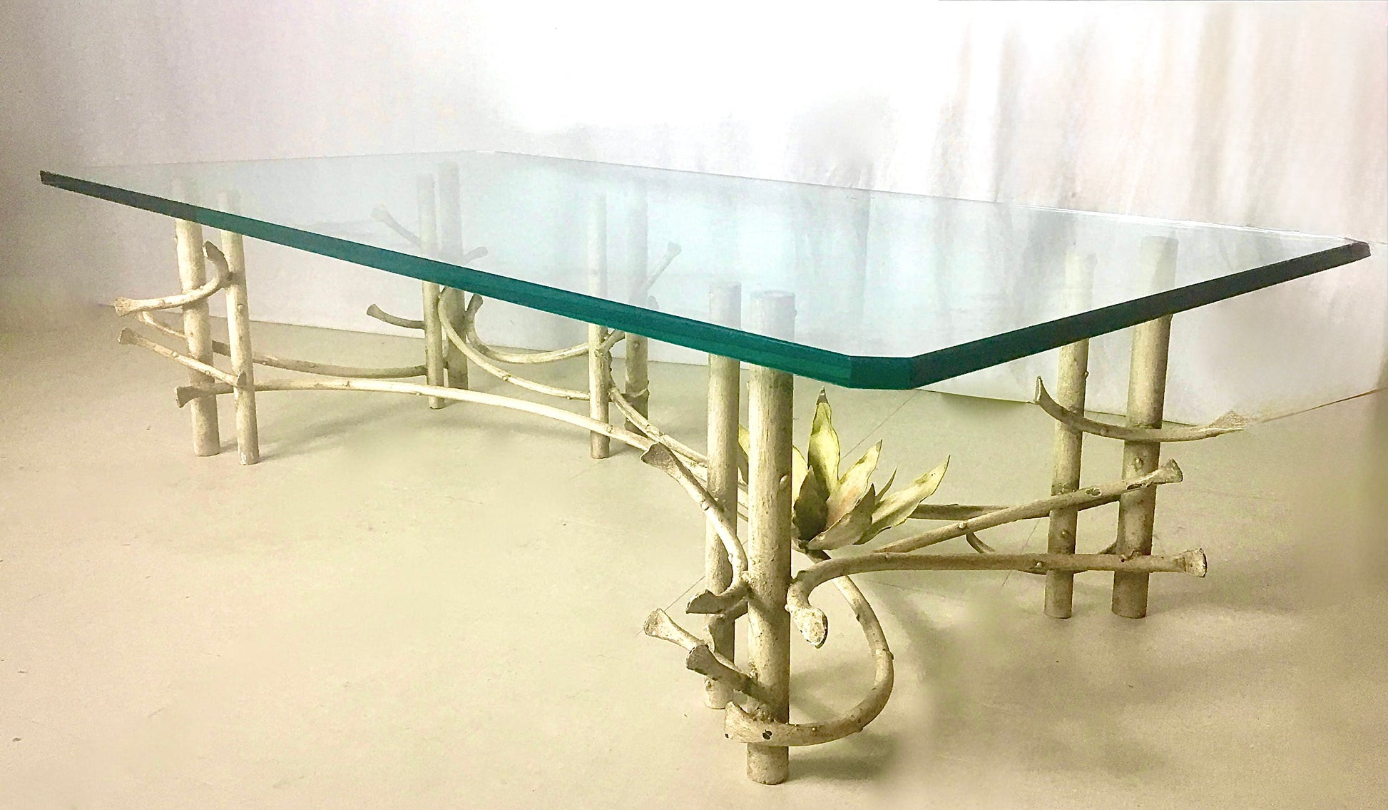 1970s Wrought Iron Coffee Table | Silas Seandel