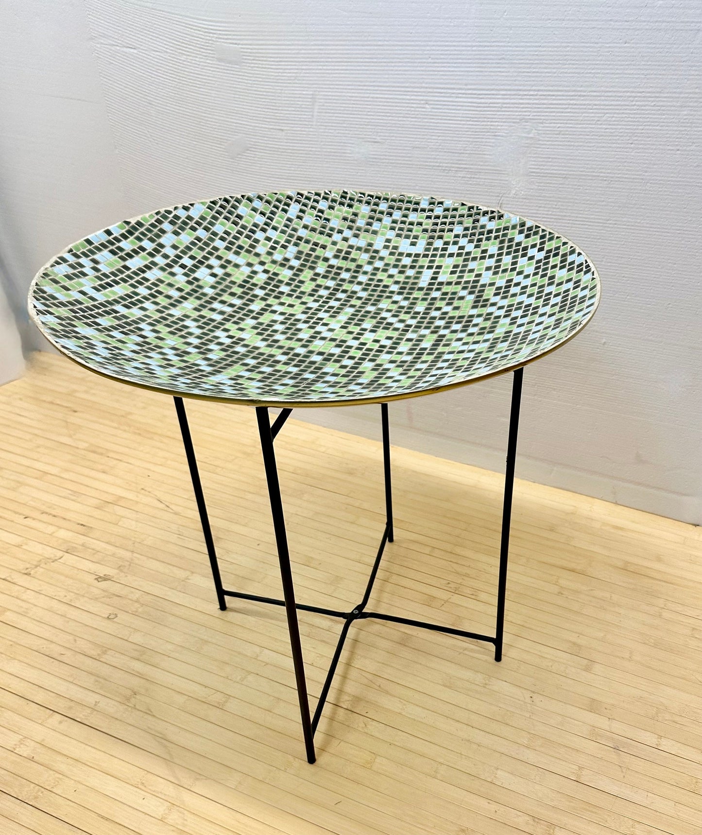 Mosaic Curved-Top Collect-all Table from OffCenterModern
