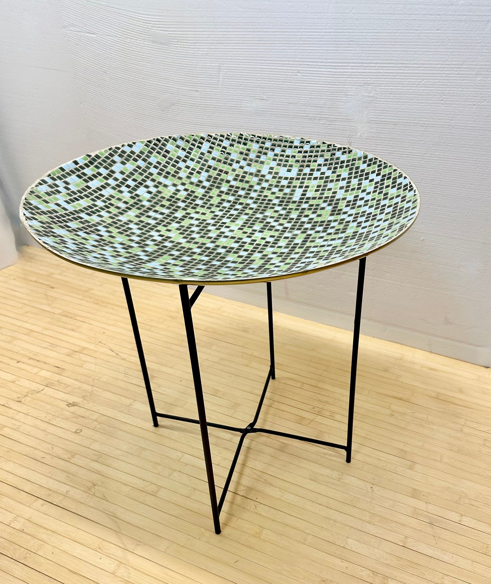 Mosaic Curved-Top Collect-all Table from OffCenterModern